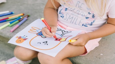 Colouring Beyond the Page
