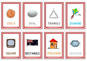 Shapes Flashcards - Objects