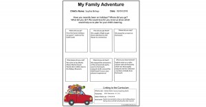 My Family Adventure Template
