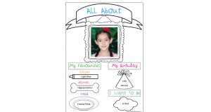 All About Me Portfolio Template