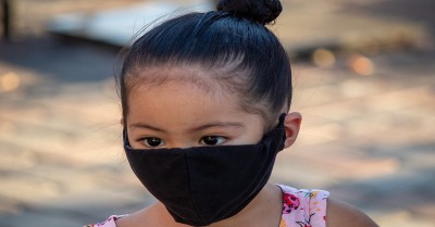 Children Wearing Masks