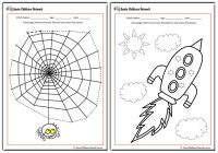 Tracing Pictures Worksheets