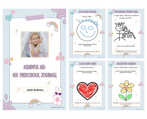 Mindful Me Preschool Journal