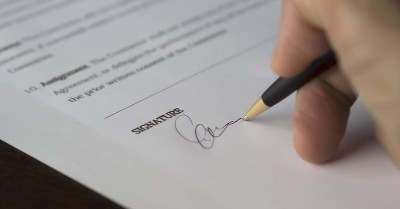 Signing An Employment Contract