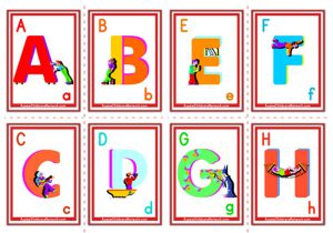 Alphabet Flashcards - Uppercase Alphabet
