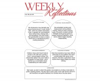 Weekly Reflection Red