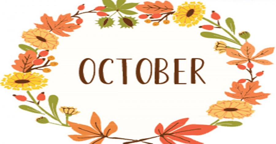 October Calendar Of Events 2020