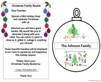 Christmas Family Bauble