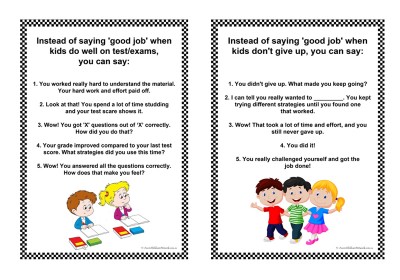 Don&#039;t Say Good Job Posters