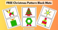 Christmas Pattern Block Mats: A Fun, Festive Way to Build Early Maths Skills