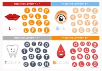 Find and Trace Letter Capitals