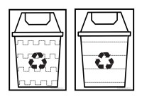 Recycle Bin Tracing Lines