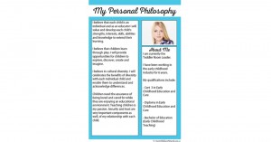 Personal Philosophy Template For Educators