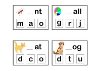 Blank Letter Beginning Sounds Worksheets