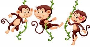 5 Little Monkeys Swinging In A Tree