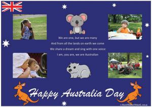 Australia Day Template and 20% Off
