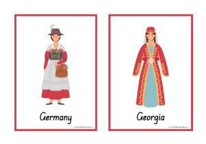 Women&#039;s Costumes Around The World Posters
