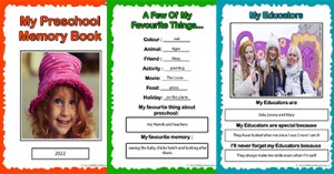 My Preschool Memory Book: Celebrating the Journey to Kindergarten