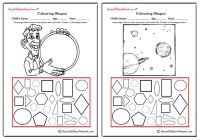 Colouring Shapes - Circles