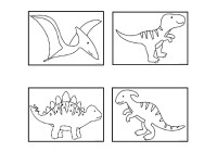 Dinosaur Tracing Dots