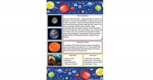 Space Learning Story Template
