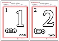 Colouring Numbers - Classic Theme
