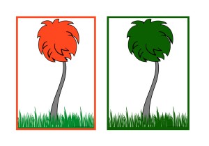 Truffula Tree Colour Matching