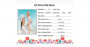 All About My Mum - Portfolio Template
