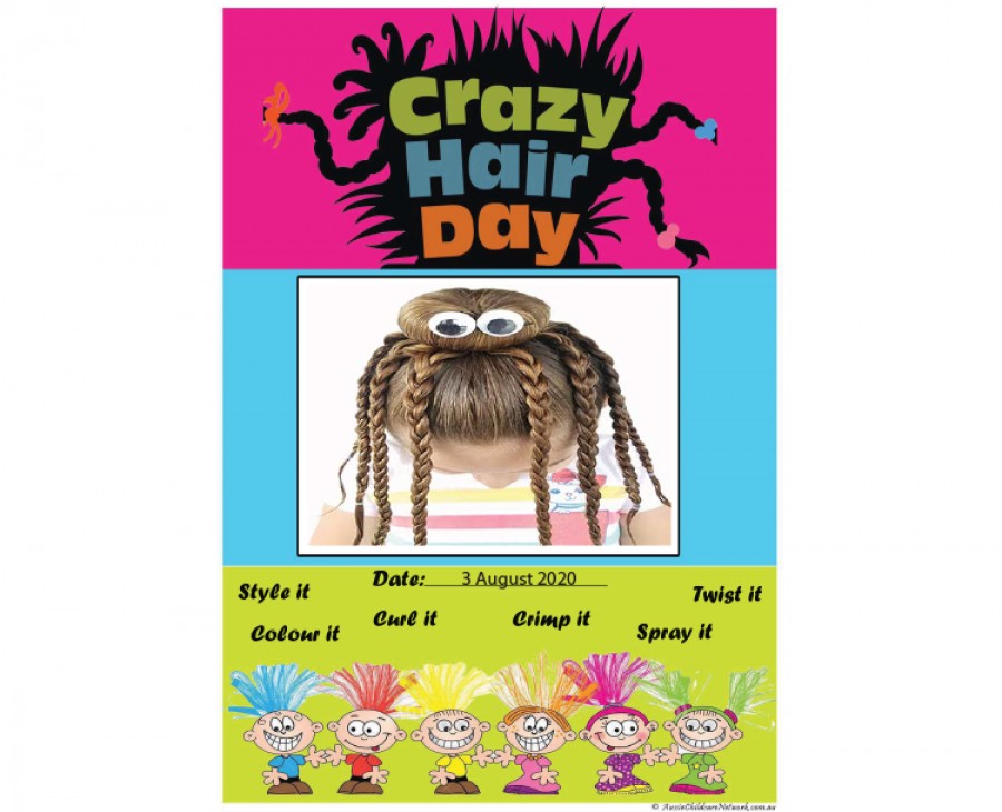 Crazy Hair Day - Aussie Childcare Network