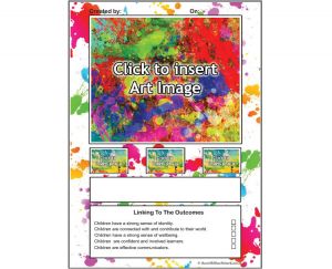 Art Display - Paint Splatter