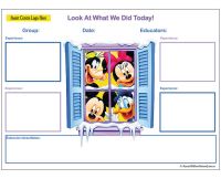Daily Diary Winter Theme