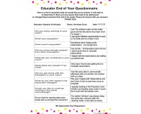 Educator Questionnaire