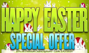 Easter Special: 20% Discount for Premium Subscriptions