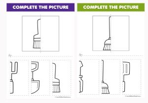 Complete The Picture Cut and Paste