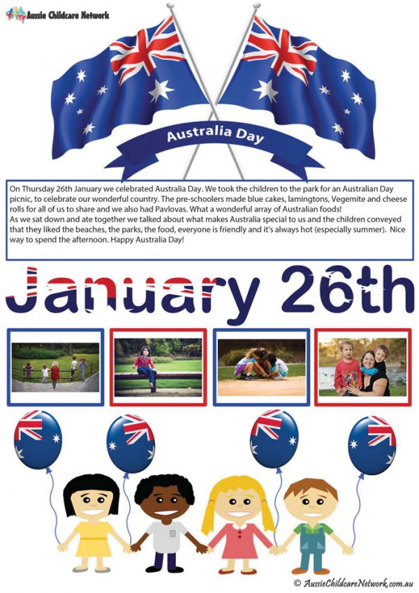 Benefits Of Celebrating Australia Day In Child Care