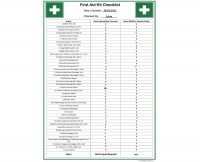First Aid Checklist