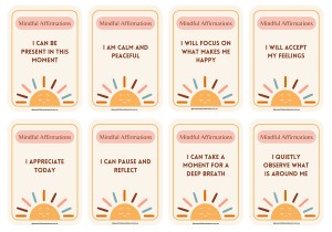 Mindful Affirmation Cards