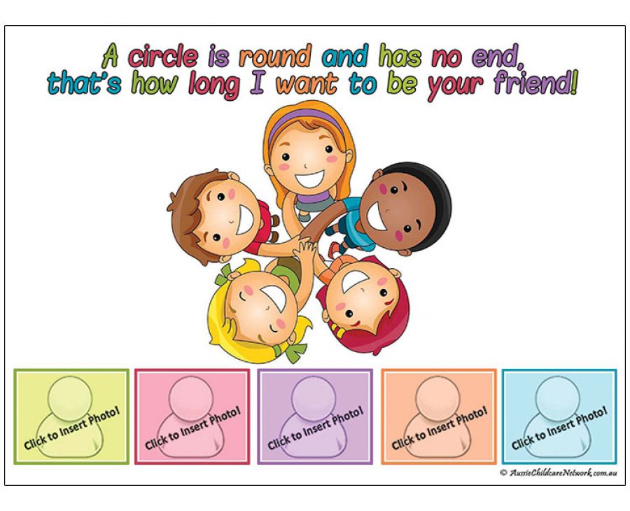 Friendship Day Circle Aussie Childcare Network