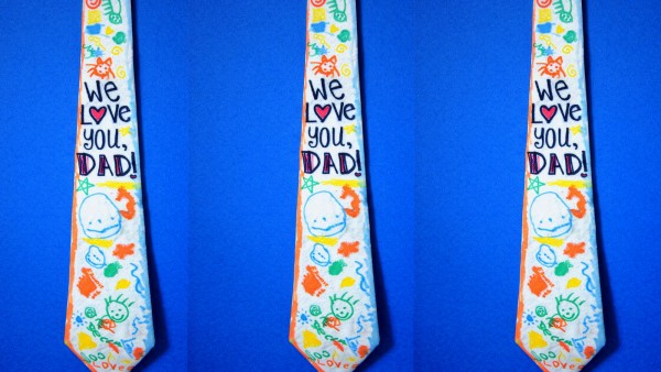 Father&rsquo;s Day Fabric Tie