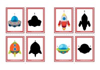 Space Shadow Cards