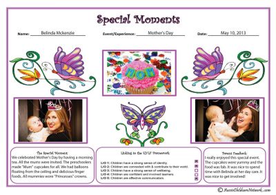 Special Moments - Pink Now Available In MS Word Version