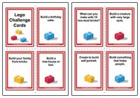 Lego Challenge Task Cards