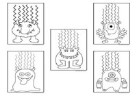 Monster Hair Cutting