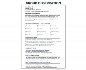 Group Observation