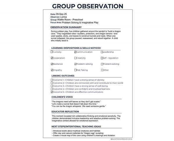 Group Observation