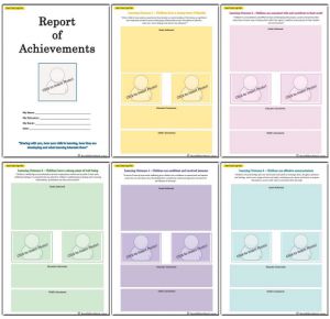 Report of Achievements - End of Year Template