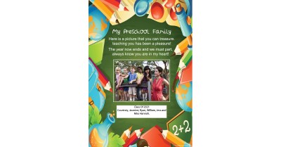 My Preschool Family - End Of Year Template