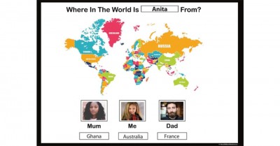 Where In The World - Displaying Family Cultures