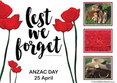 ANZAC Day Portfolio Template
