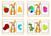 Bunny Picture Letter Match